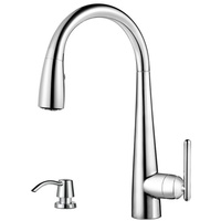  Lita Pull-Out Spray Kitchen Faucet - Polished Chrome