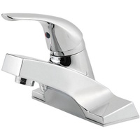  Pfirst 4'' Centerset Bathroom Faucet - Polished Chrome