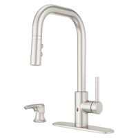  Zanna - React Pull-Out Spray Kitchen Faucet - Spot Defense Stainless Steel