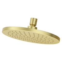  Modern Round Shower Head Shower Accessory - Brushed Gold
