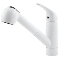  Pfirst Pull-Out Spray Kitchen Faucet - White