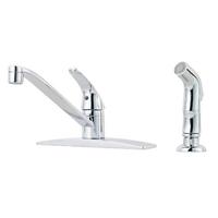  Pfirst Single Handle Kitchen Faucet - Polished Chrome