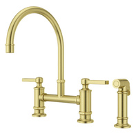  Port Haven Two-Handle Kitchen Faucet - Brushed Gold