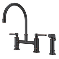  Port Haven Two-Handle Kitchen Faucet - Tuscan Bronze