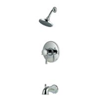  Thermostatic Tub & Shower Faucet Trim Trim Kit - Polished Chrome