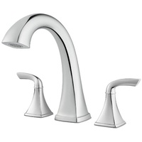  Bronson Deck Mount Tub Faucet - Polished Chrome