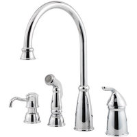 Single Handle Kitchen Faucet 4 Hole