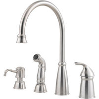 Single Handle Kitchen Faucet 4 Hole