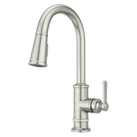  Port Haven Pull-Out Spray Kitchen Faucet - Stainless Steel