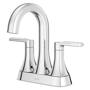PLF048VRICC Vaneri 4'' Centerset Bathroom Faucet - Polished Chrome