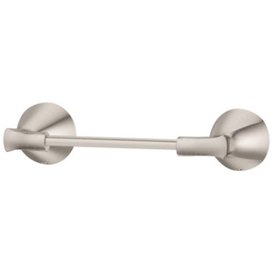 PBPHWLL0K Willa Paper Holder Bathroom Accessory - Brushed Nickel PBPHWLL0K Willa Paper Holder Bathroom Accessory - Brushed Nickel