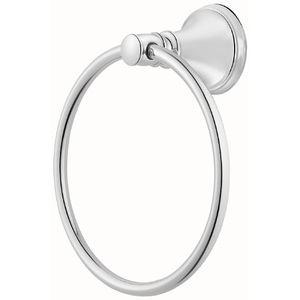 PBRBMG1C Northcott Towel Ring Bathroom Accessory - Polished Chrome