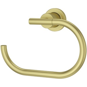 PBRBNC1BG Contempra Towel Ring Bathroom Accessory - Brushed Gold