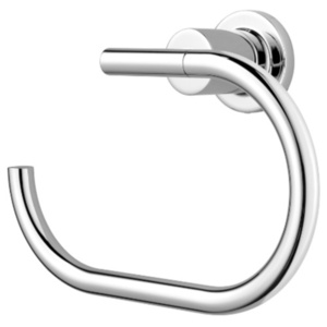 PBRBNC1C Contempra Towel Ring Bathroom Accessory - Polished Chrome