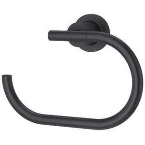 PBRBNC1B Contempra Towel Ring Bathroom Accessory - Matte Black