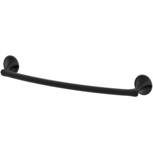 PBTBRH1B Rhen Towel Bar Bathroom Accessory - Matte Black