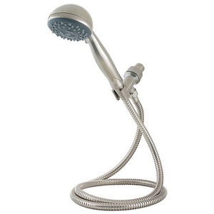PLG16400K Typhoon Hand Held Shower - Shower Arm Mount Shower Accessory - Brushed Nickel