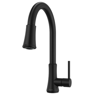 PG529PF2B Pfirst Pull-Out Spray Kitchen Faucet - Matte Black PG529PF2B Pfirst Pull-Out Spray Kitchen Faucet - Matte Black