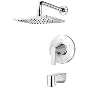 PLG898MFC/P0X8310A Kelen One Handle Tub & Shower Faucet - Polished Chrome PLG898MFC/P0X8310A Kelen One Handle Tub & Shower Faucet - Polished Chrome