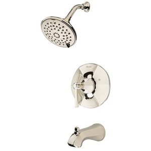 PLG898DED/P0X8310A Arterra One Handle Tub & Shower Faucet - Polished Nickel