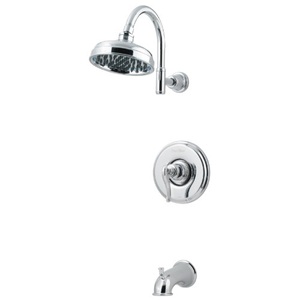 PLG898YPC Ashfield Tub & Shower Faucet Trim Trim Kit - Polished Chrome