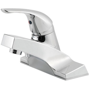 PLG1425000 Pfirst 4'' Centerset Bathroom Faucet - Polished Chrome PLG1425000 Pfirst 4'' Centerset Bathroom Faucet - Polished Chrome