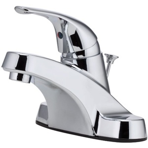 PLG1427000 Pfirst 4'' Centerset Bathroom Faucet - Polished Chrome