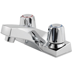 PLG1435000 Pfirst 4'' Centerset Bathroom Faucet - Polished Chrome