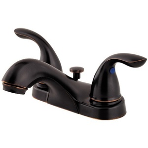 PLG143610Y Pfirst 4'' Centerset Bathroom Faucet - Tuscan Bronze