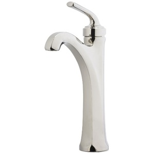 PLG40DE0D Arterra Vessel Filler Bathroom Faucet - Polished Nickel