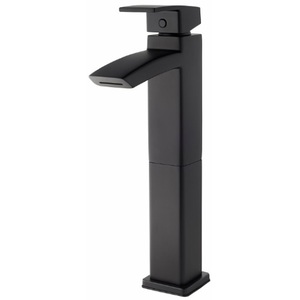 PLG40DF1B Kenzo Vessel Filler Bathroom Faucet - Matte Black