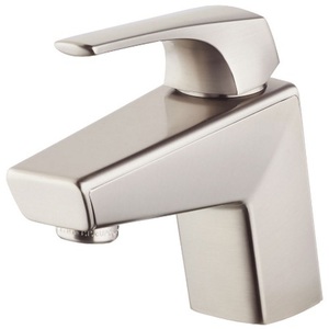 PLG42LPMK Arkitek Single Hole Bathroom Faucet - Brushed Nickel