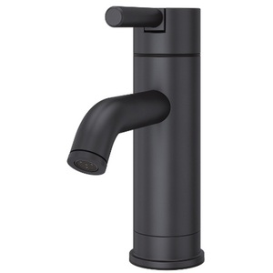 PLG42NB00 Contempra Single Hole Bathroom Faucet - Matte Black