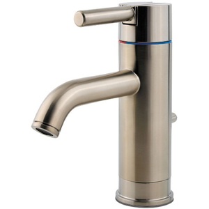 PLG42NK00 Contempra Single Hole Bathroom Faucet - Brushed Nickel