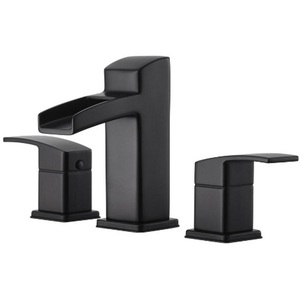 PLG49DF0B Kenzo 8'' Widespread Bathroom Faucet - Matte Black