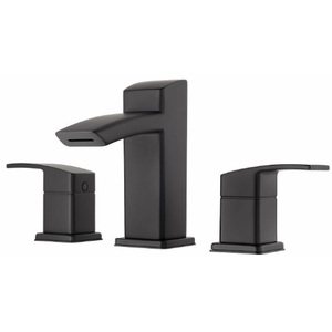 PLG49DF2B Kenzo 8'' Widespread Bathroom Faucet - Matte Black