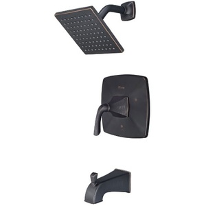 PLG898BSY/P0X8310A Bronson One Handle Tub & Shower Faucet - Tuscan Bronze PLG898BSY/P0X8310A Bronson One Handle Tub & Shower Faucet - Tuscan Bronze