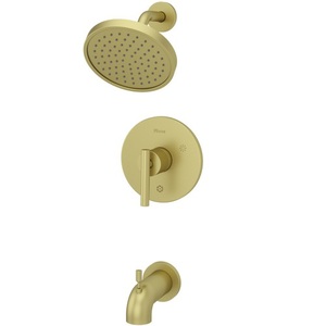 PLG898NCBG/P0X8310A Contempra One Handle Tub & Shower Faucet - Brushed Gold