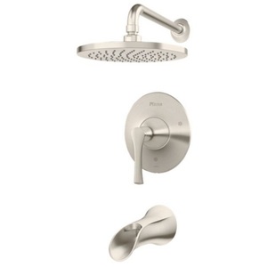 PLG898RHK Rhen Tub & Shower Faucet Trim Trim Kit - Brushed Nickel