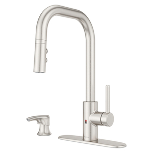 PF529EZN3GS Zanna - React Pull-Out Spray Kitchen Faucet - Spot Defense Stainless Steel