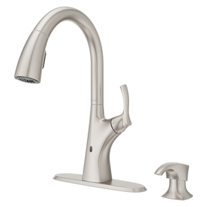 PF529EMCGS Masey Pull-Out Spray Kitchen Faucet - Spot Defense Stainless Steel