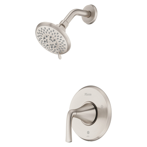 PLG897MCAGS McAllen Shower Faucet Trim Trim Kit - Spot Defense Brushed Nickel