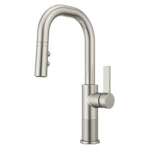 PGT572MTS Montay Single-Hole Bar Faucet - Stainless Steel