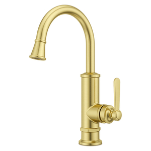 PGT72TDBG Port Haven Single-Hole Bar Faucet - Brushed Gold