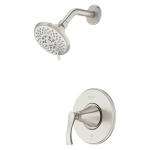 PLG897WDGS Woodbury Shower Faucet Trim Trim Kit - Spot Defense Brushed Nickel