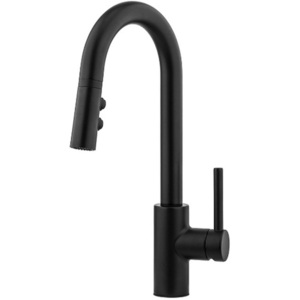 PLG572SAB Stellen Single-Hole Bar Faucet - Matte Black