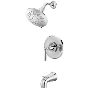 PLG898GL1C/P0X8310A Saxton One Handle Tub & Shower Faucet - Polished Chrome