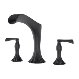 PRT65RHB/P0X6050R Rhen Deck Mount Tub Faucet - Matte Black