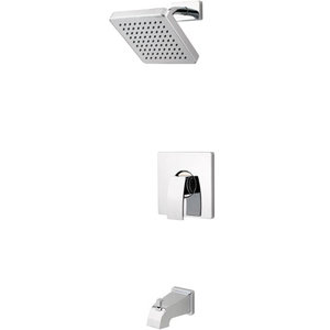 PLG898DFC/P0X8310A Kenzo One Handle Tub & Shower Faucet - Polished Chrome