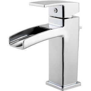 PLG42DF0C Kenzo Single Hole Bathroom Faucet - Polished Chrome